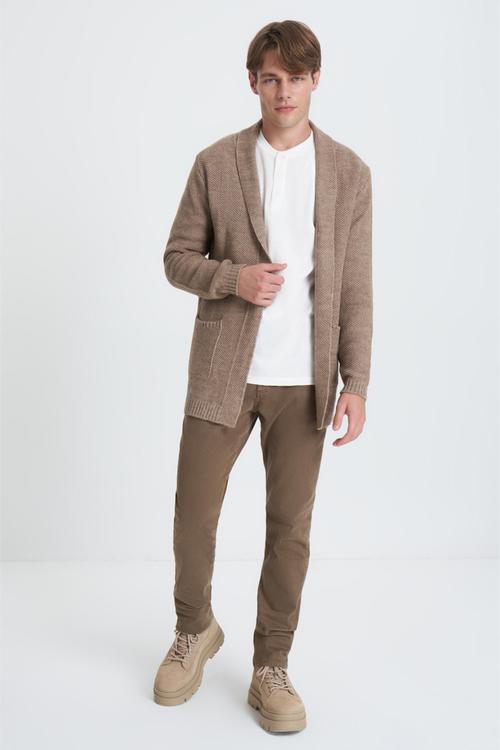  ŞAL YAKA TRİKO HIRKA