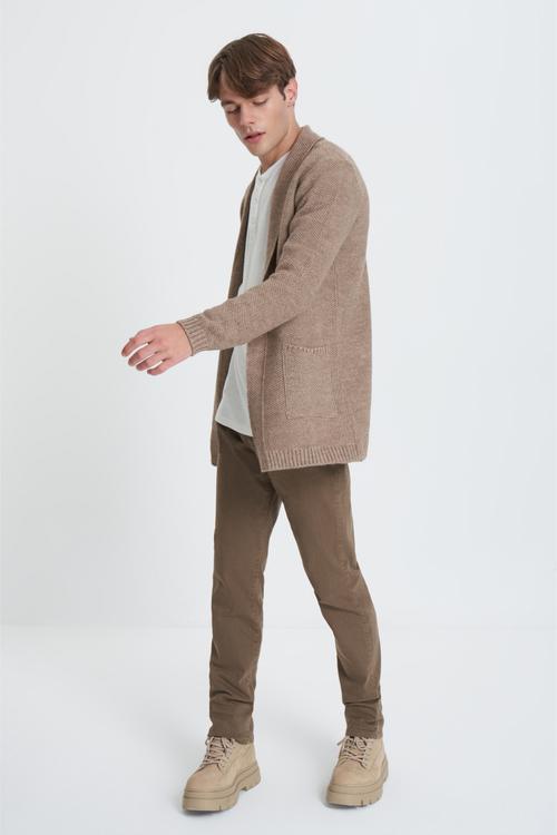  ŞAL YAKA TRİKO HIRKA