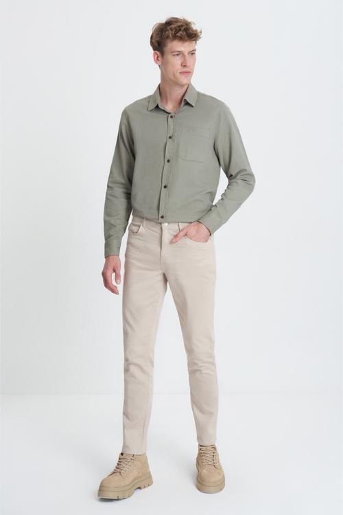  PAMUKLU SLIM FIT PANTOLON