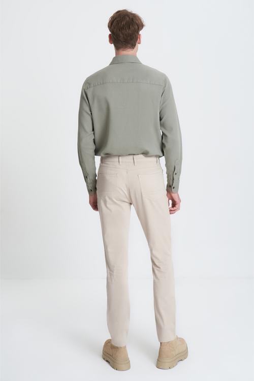  PAMUKLU SLIM FIT PANTOLON