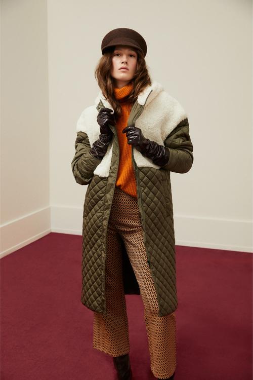  SUNİ KÜRKLÜ KAPÜŞONLU PALTO