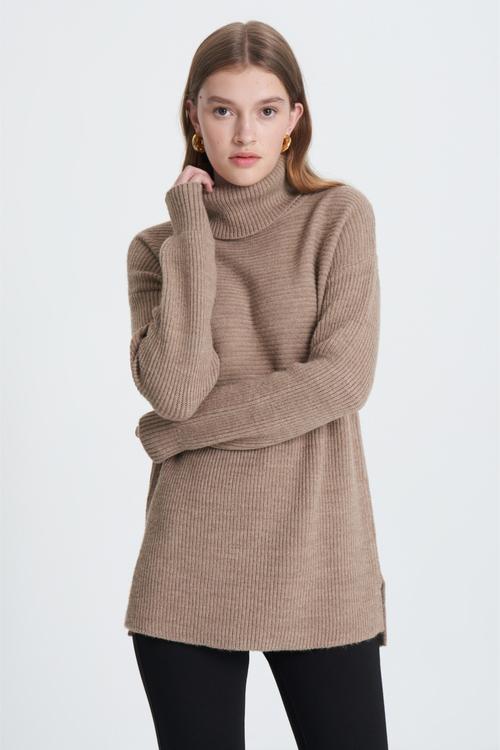  BALIKÇI YAKA TRİKO KAZAK