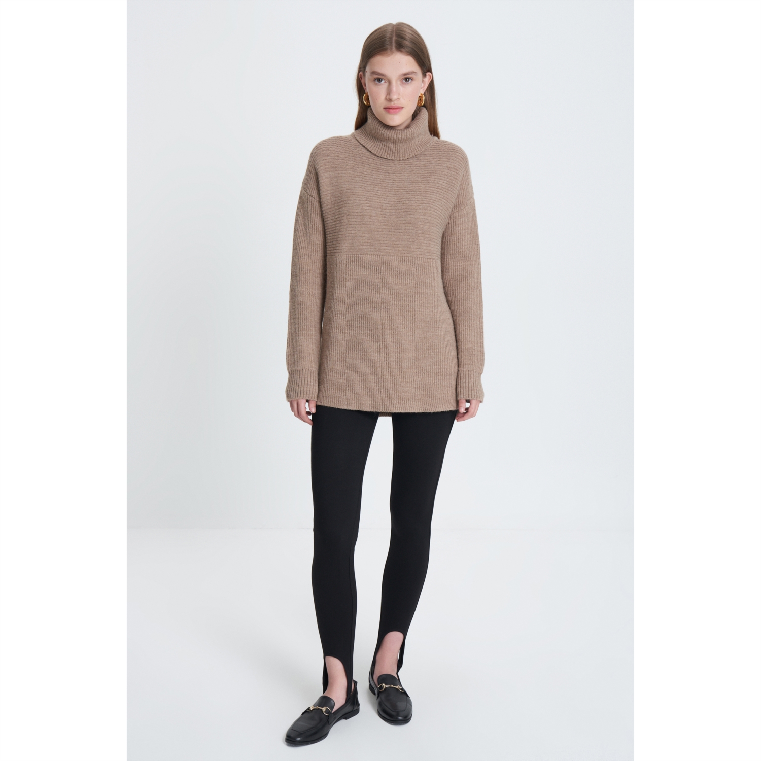 BALIKÇI YAKA TRİKO KAZAK