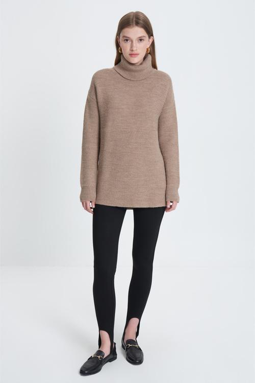  BALIKÇI YAKA TRİKO KAZAK