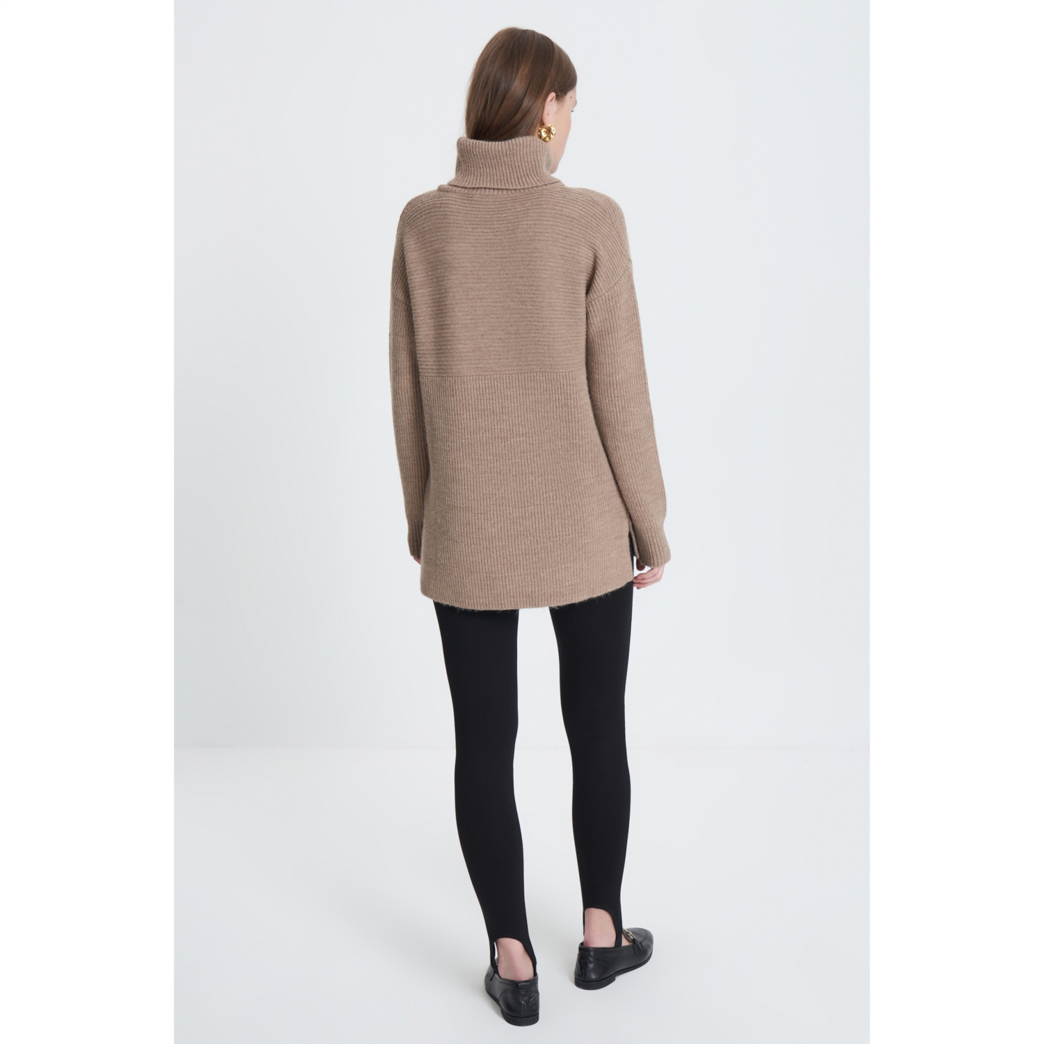 BALIKÇI YAKA TRİKO KAZAK