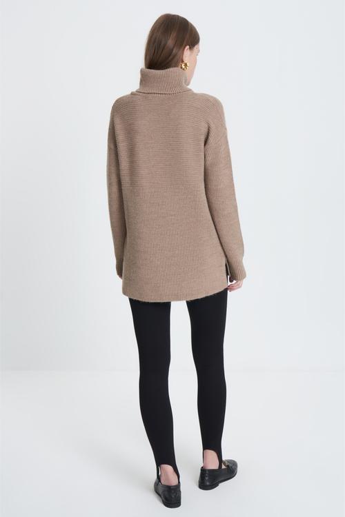  BALIKÇI YAKA TRİKO KAZAK