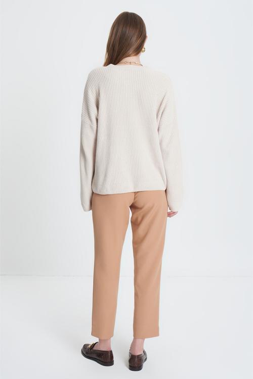  BİSİKLET YAKA TRİKO KAZAK