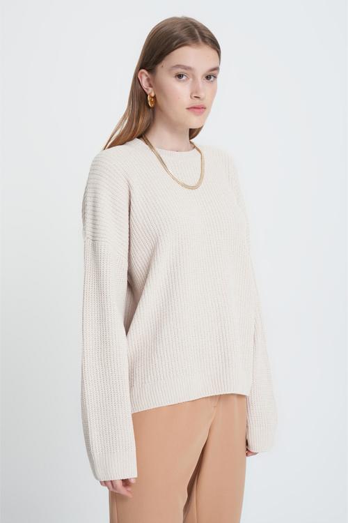  BİSİKLET YAKA TRİKO KAZAK