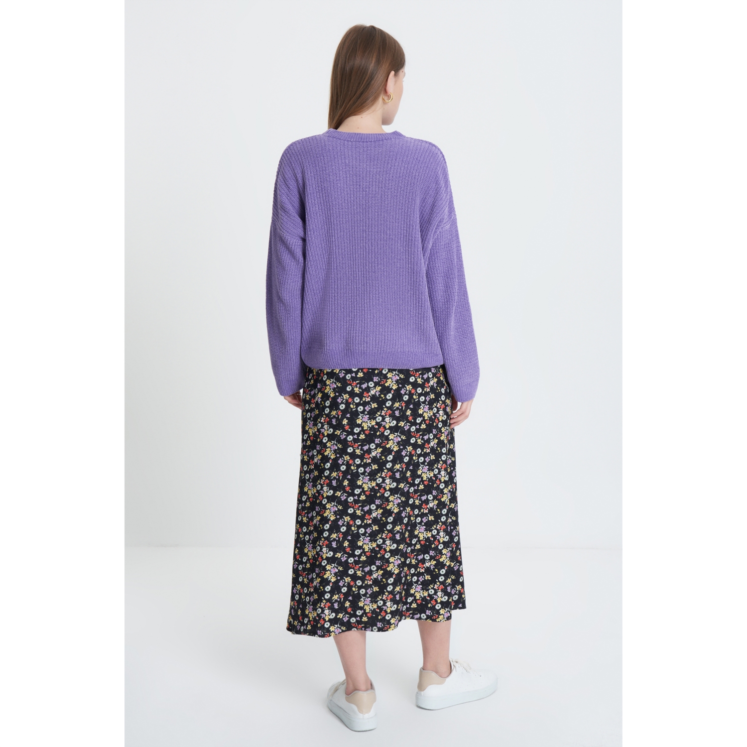 BİSİKLET YAKA TRİKO KAZAK