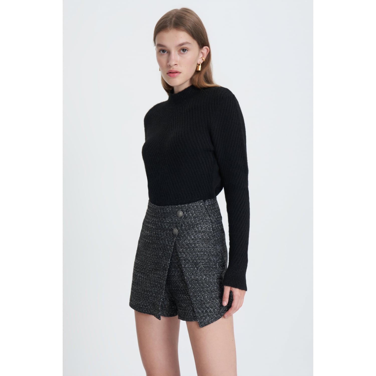 DAR KESİM ŞORT ETEK