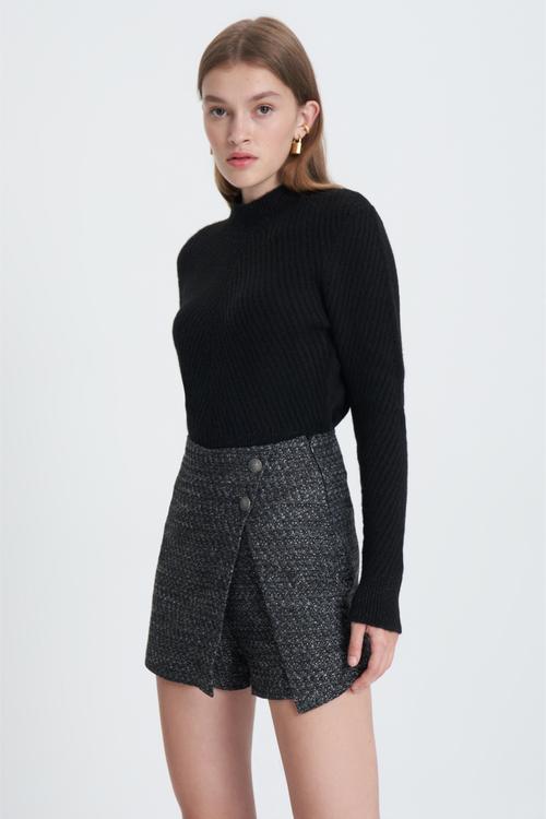  DAR KESİM ŞORT ETEK