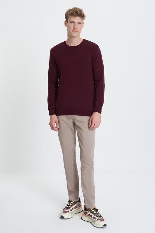  BİSİKLET YAKA BASIC TRİKO KAZAK