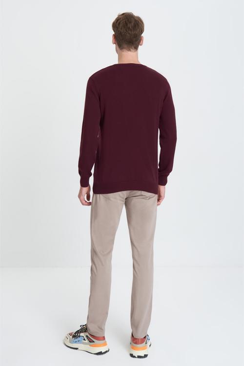  BİSİKLET YAKA BASIC TRİKO KAZAK