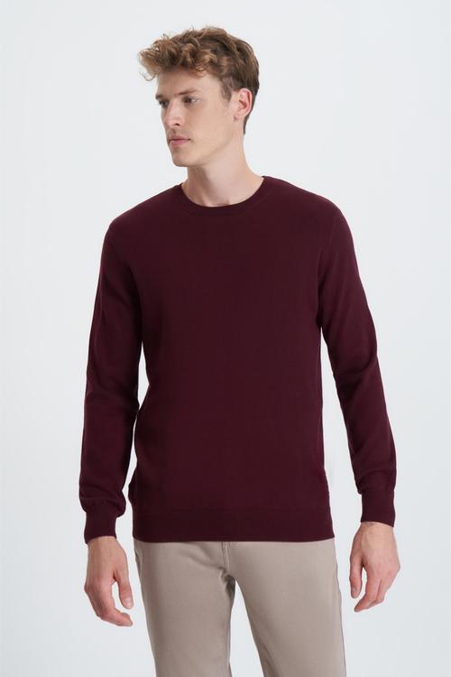  BİSİKLET YAKA BASIC TRİKO KAZAK