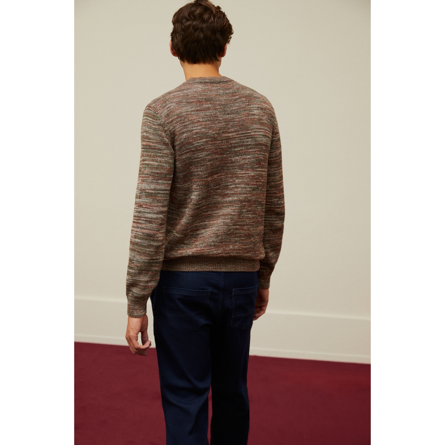 BİSİKLET YAKA TRİKO KAZAK