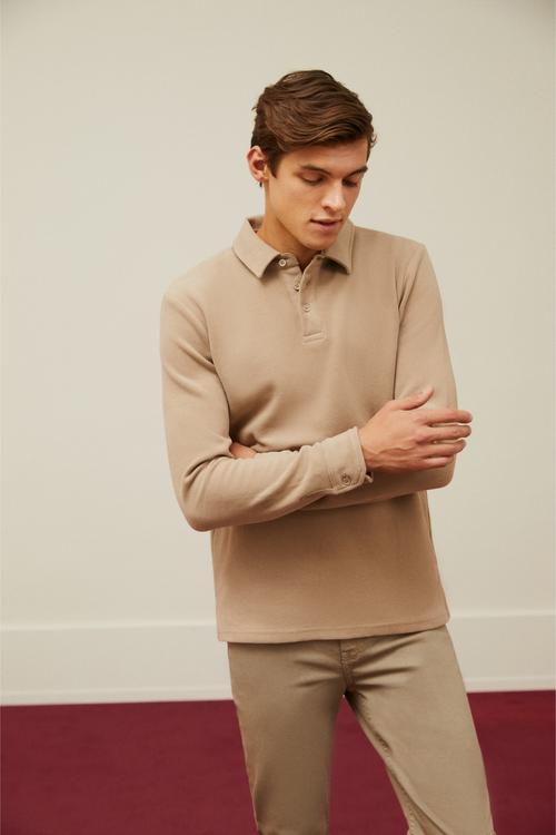  POLO YAKA SWEATSHIRT