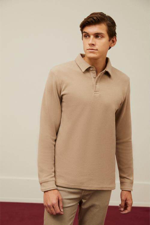  POLO YAKA SWEATSHIRT