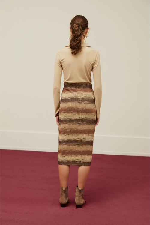  POLO YAKA UZUN KOLLU BASIC T-SHIRT