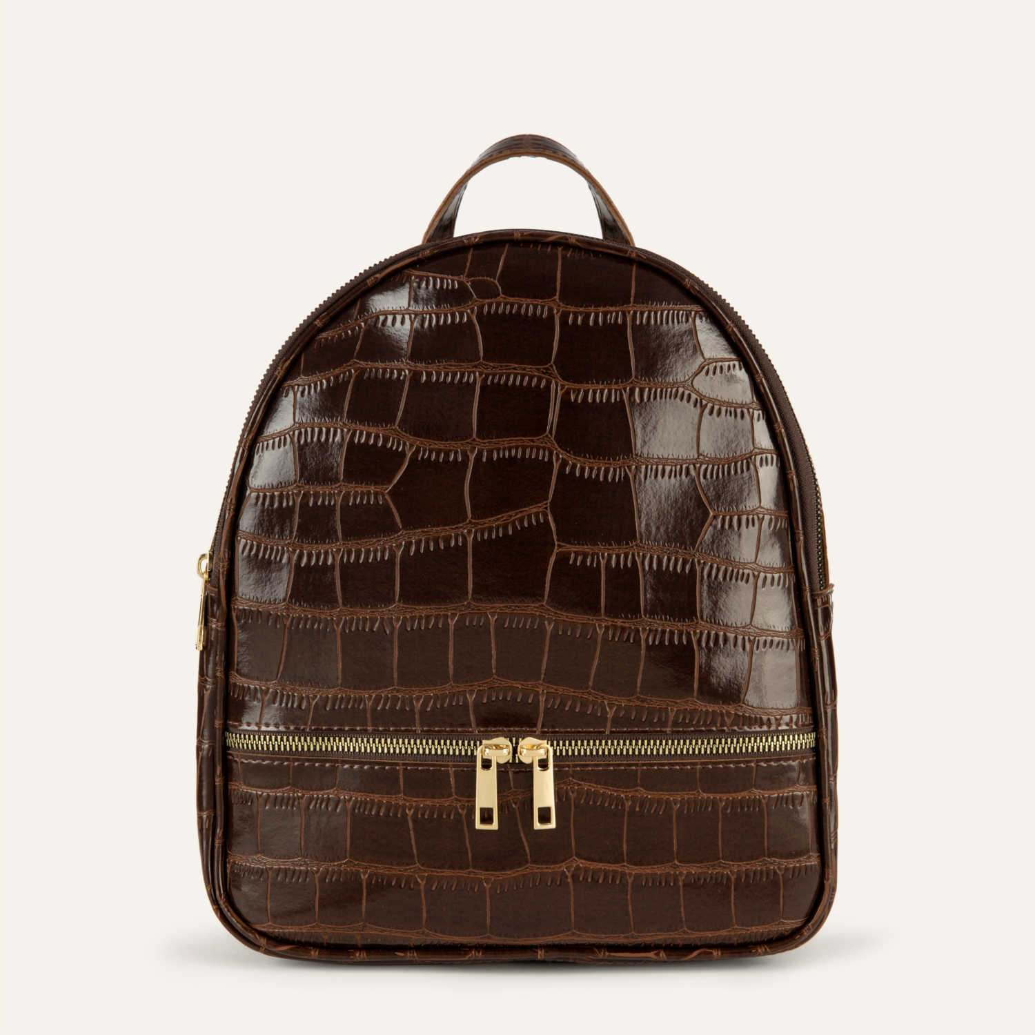 KROKODİL DESENLİ SIRT ÇANTASI