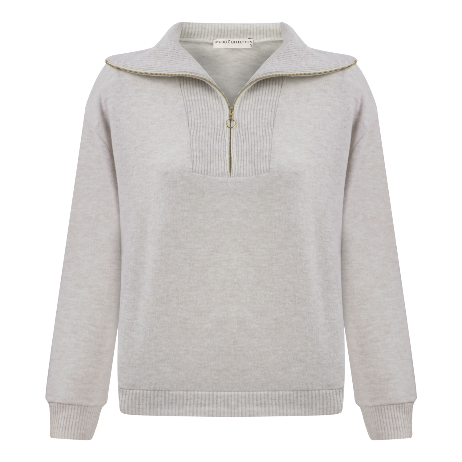 FERMUARLI V YAKA TRİKO KAZAK