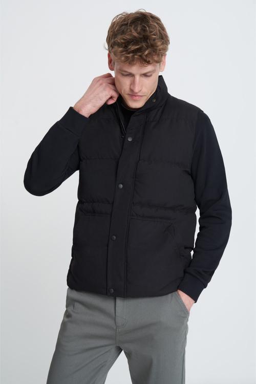  DİK YAKA ŞİŞME YELEK