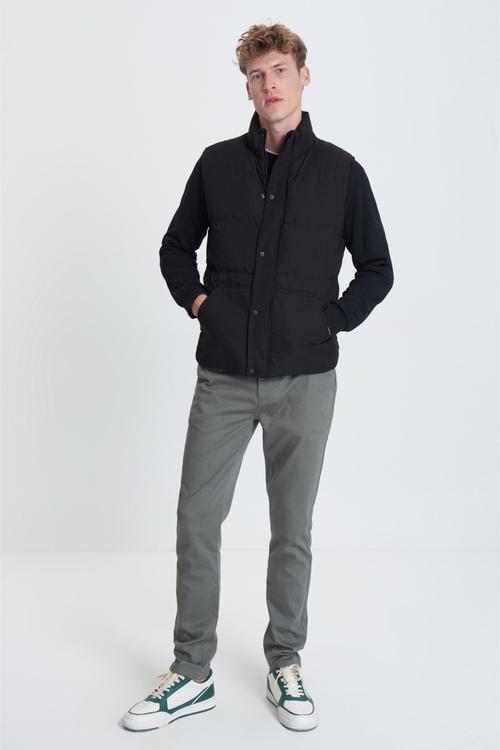  DİK YAKA ŞİŞME YELEK