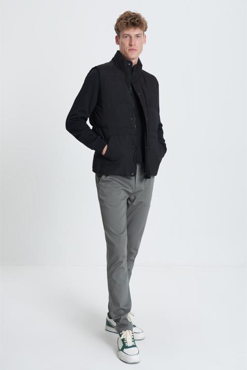  DİK YAKA ŞİŞME YELEK