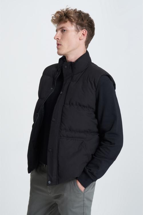  DİK YAKA ŞİŞME YELEK