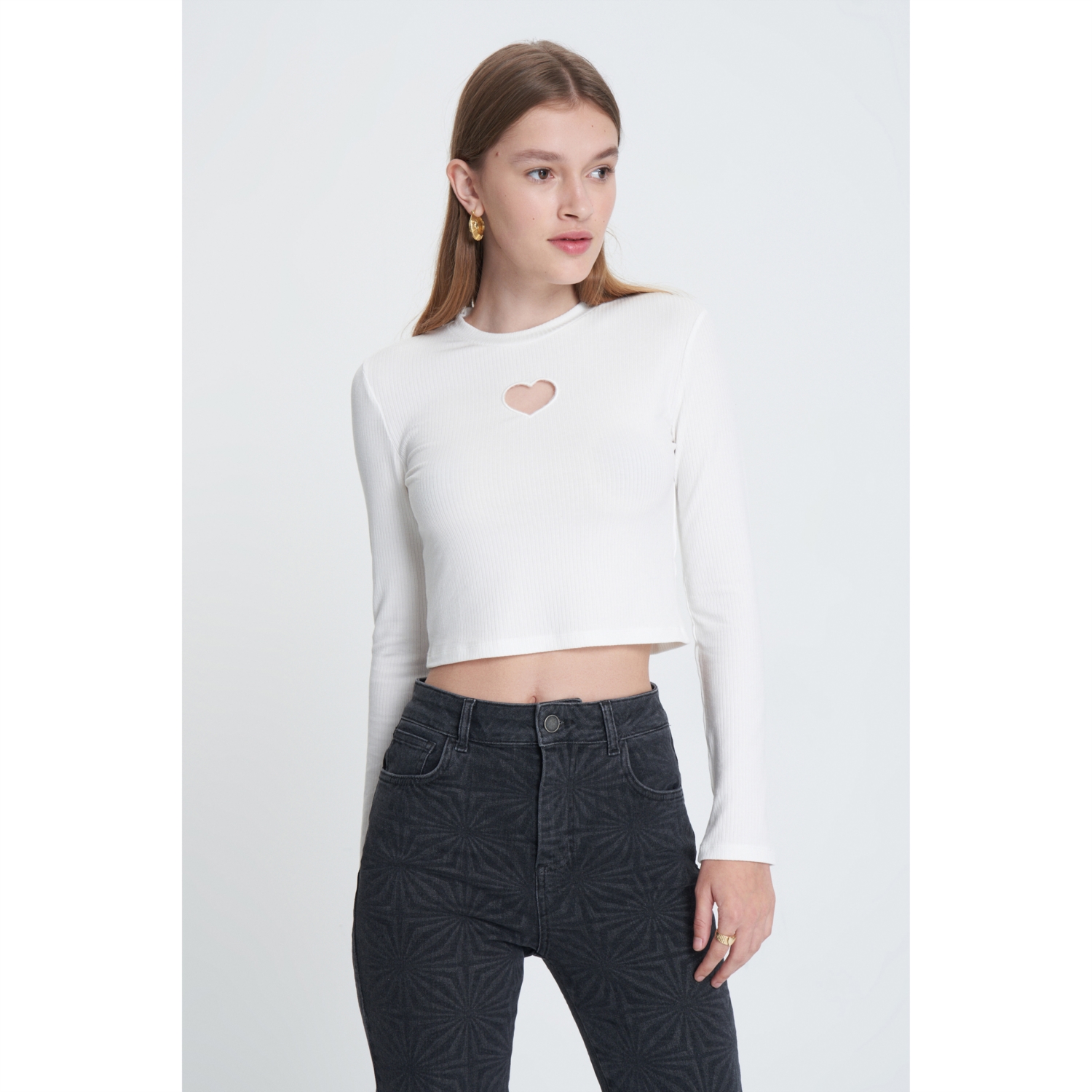 FİTİLLİ CROP BLUZ