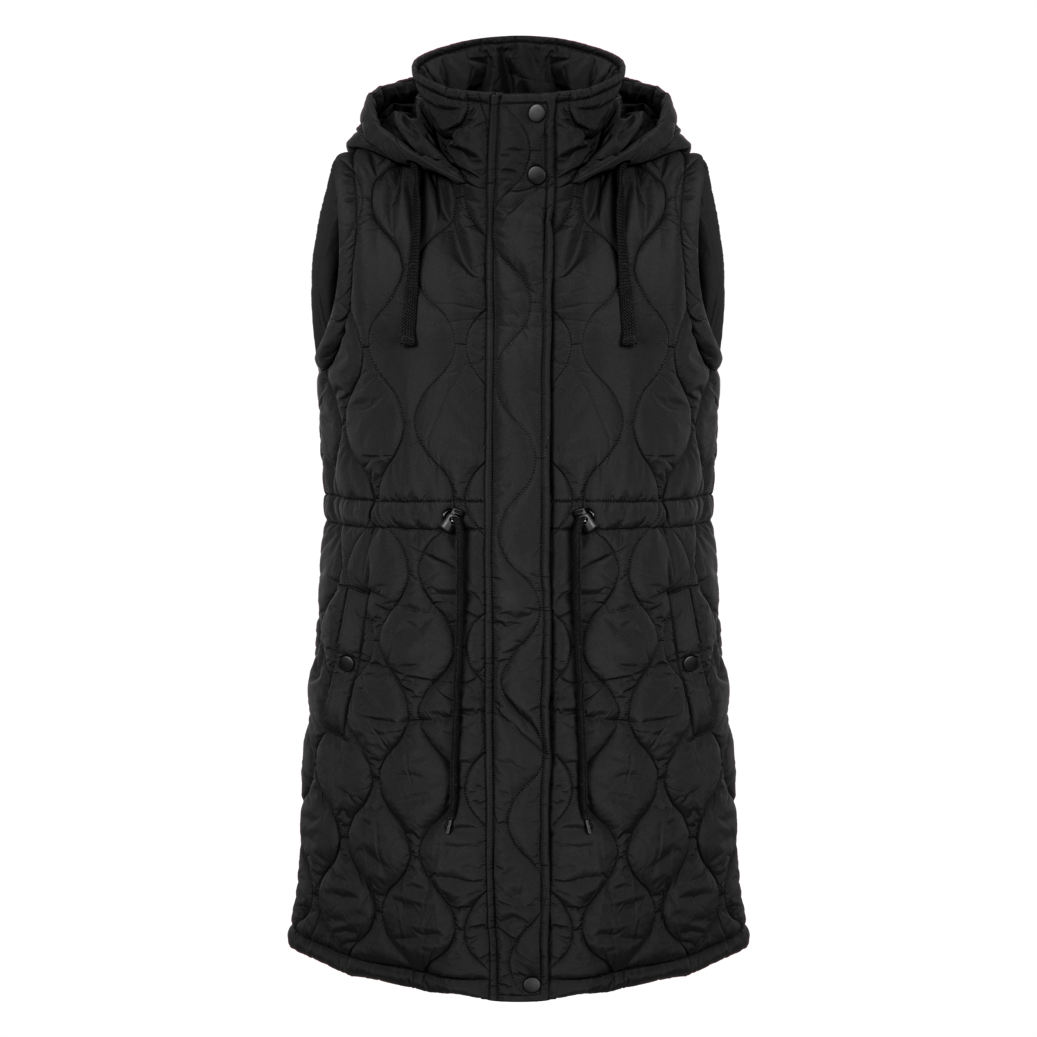 KAPİTONELİ KAPÜŞONLU YELEK