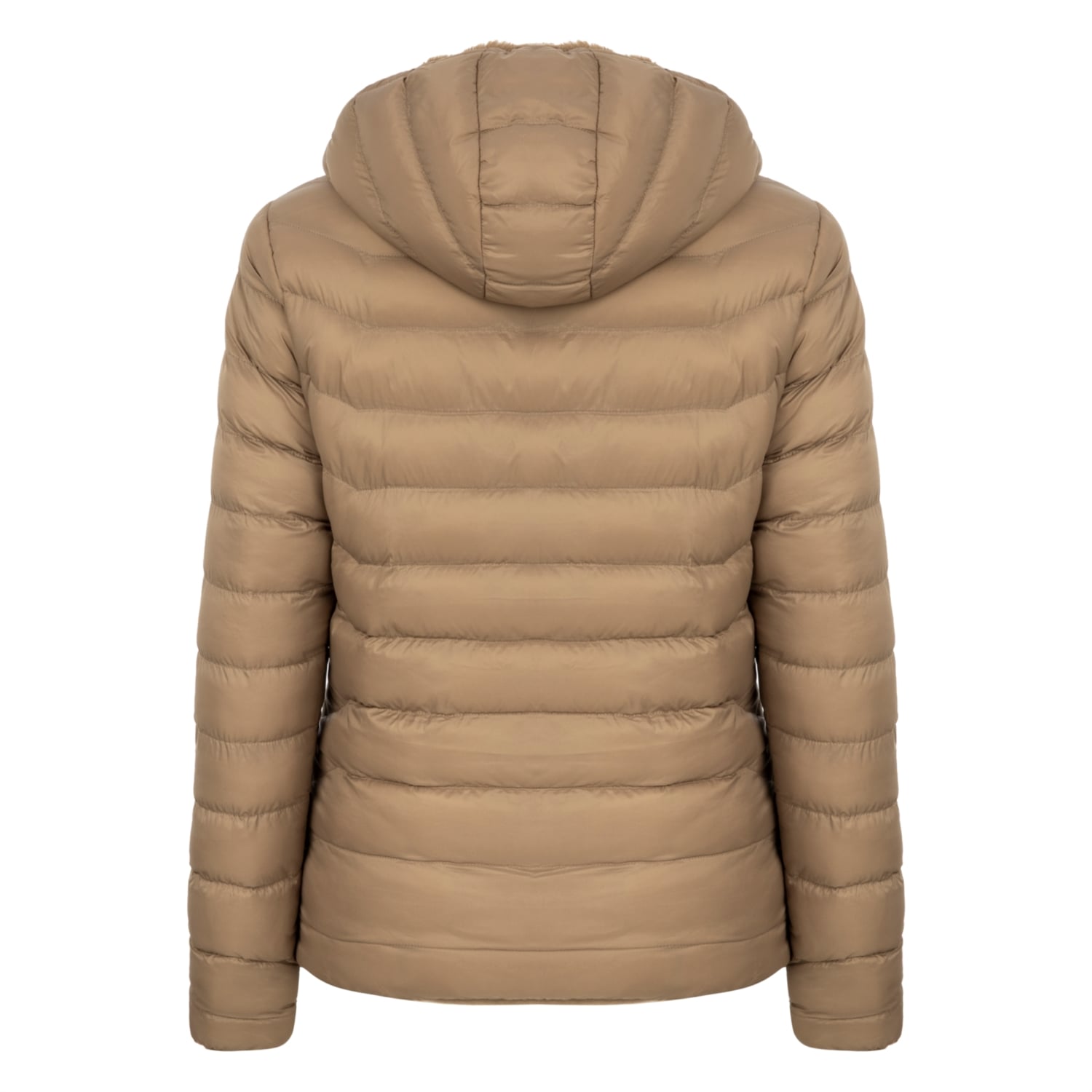 PELUŞ ÇİFT TARAFLI KAPİTONELİ MONT