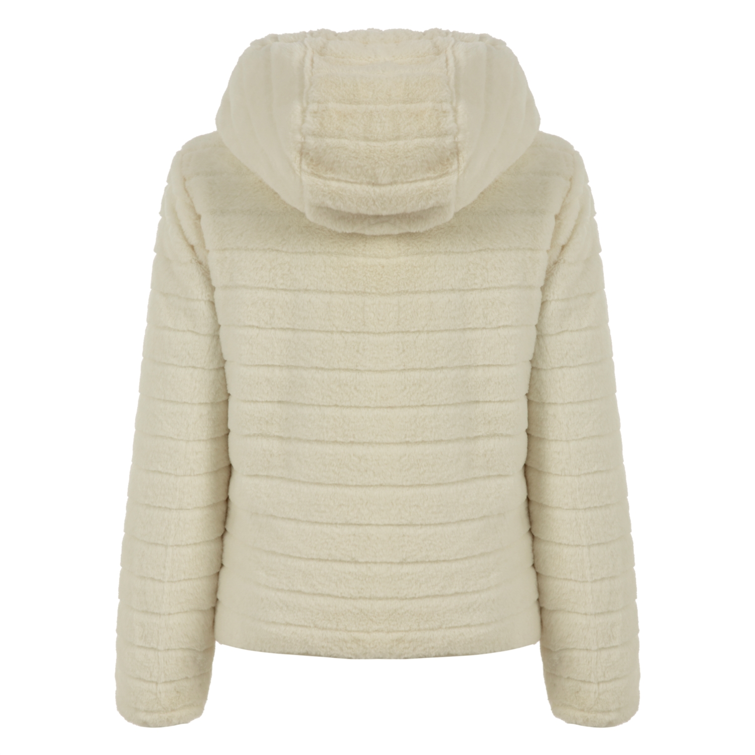 PELUŞ ÇİFT TARAFLI KAPİTONELİ MONT