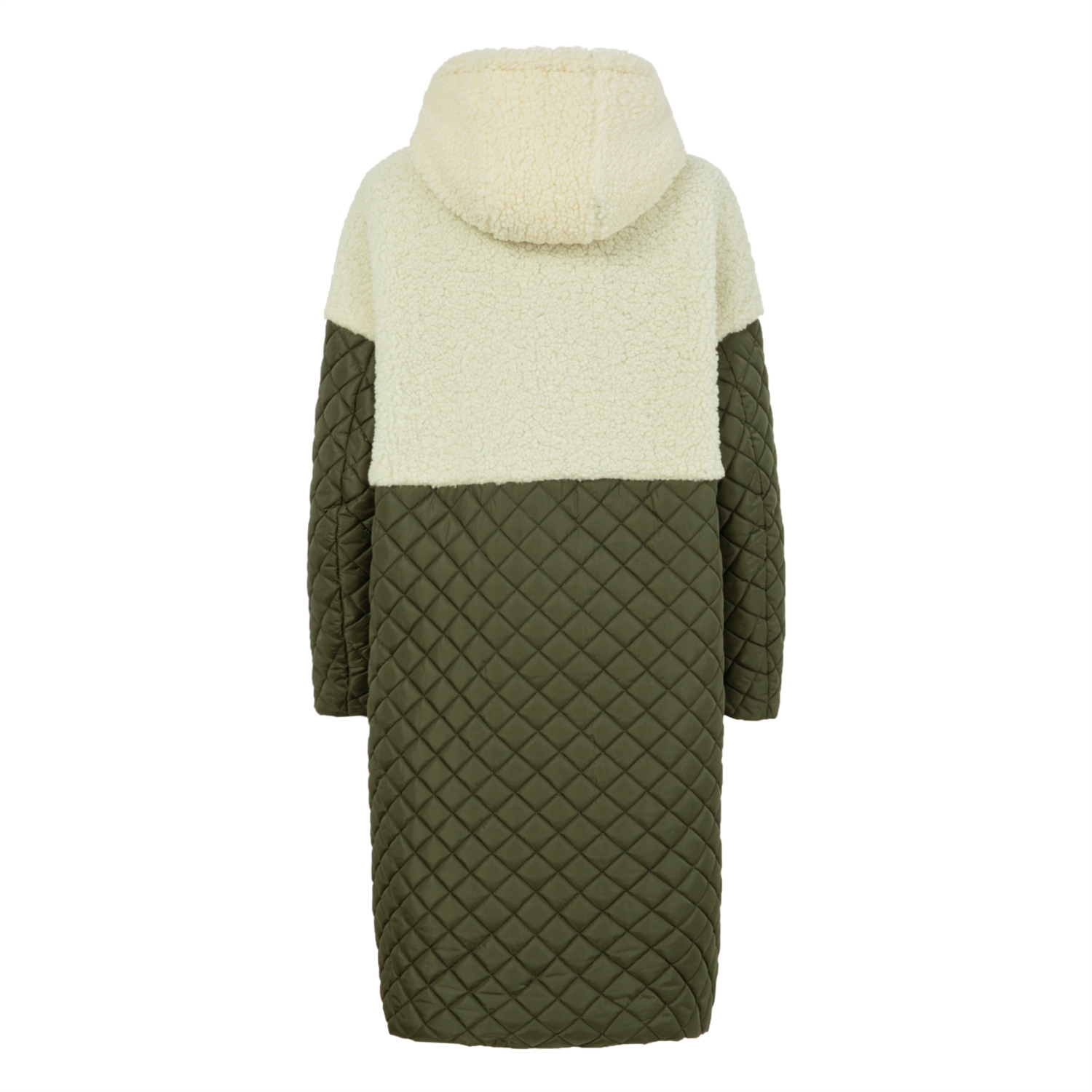 SUNİ KÜRKLÜ KAPÜŞONLU PALTO