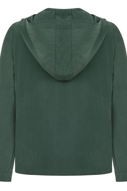  KAPÜŞONLU LİYOSEL CEKET