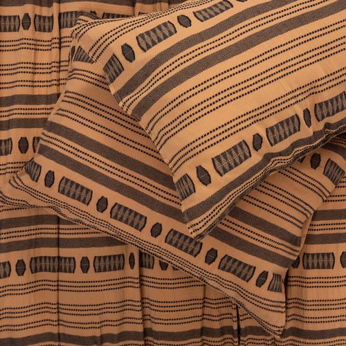  YURI YATAK ÖRTÜSÜ TAKIMI ÇİFT KİŞİLİK KİREMİT 240X260