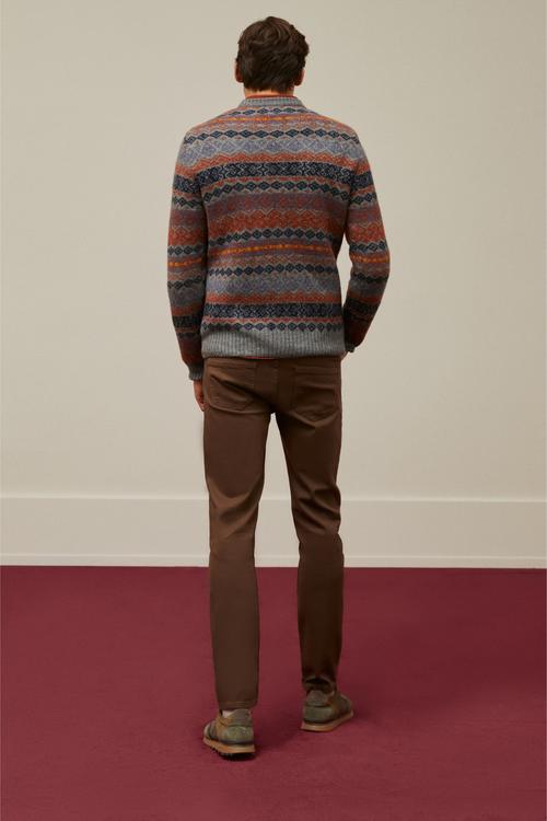  JAKARLI BİSİKLET YAKA TRİKO KAZAK