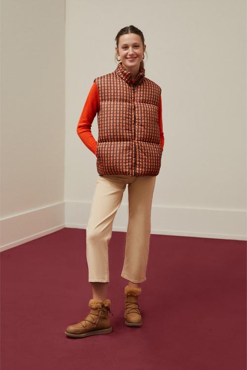  BASKILI ŞİŞME YELEK