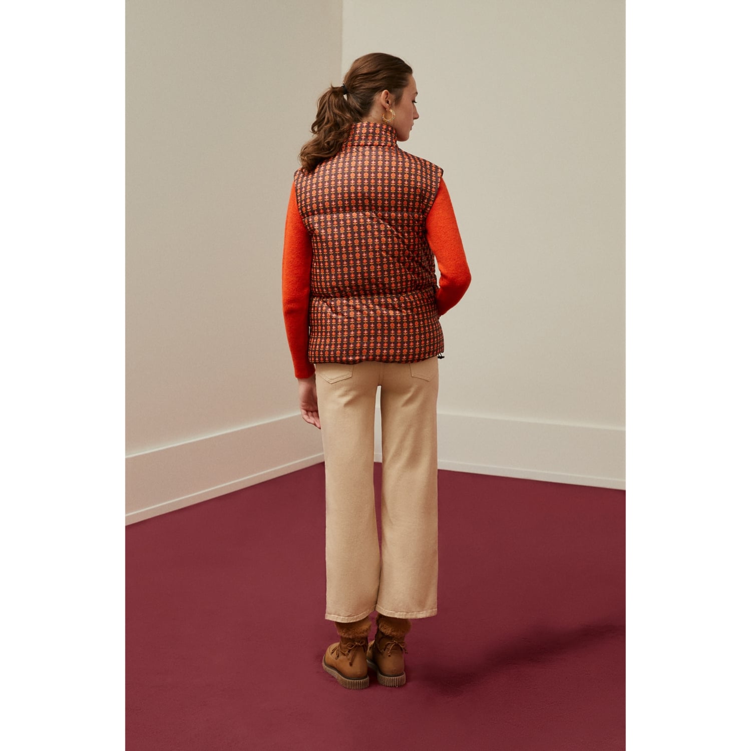 BASKILI ŞİŞME YELEK