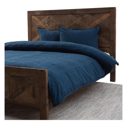  SOHO NEVRESİM SETİ ÇİFT KİŞİLİK LACİVERT 200X220