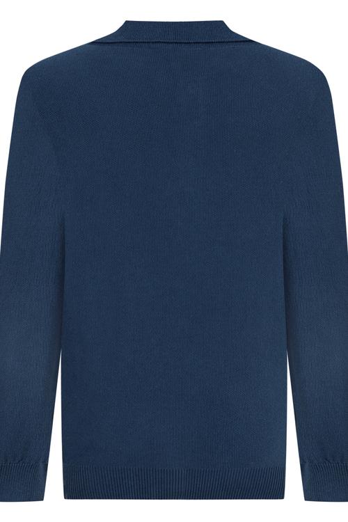  PAMUKLU POLO YAKA TRİKO KAZAK