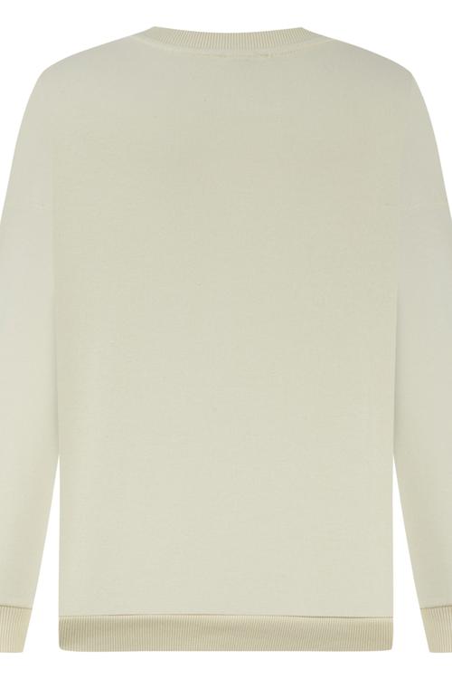  BASKILI BİSİKLET YAKA SWEATSHIRT