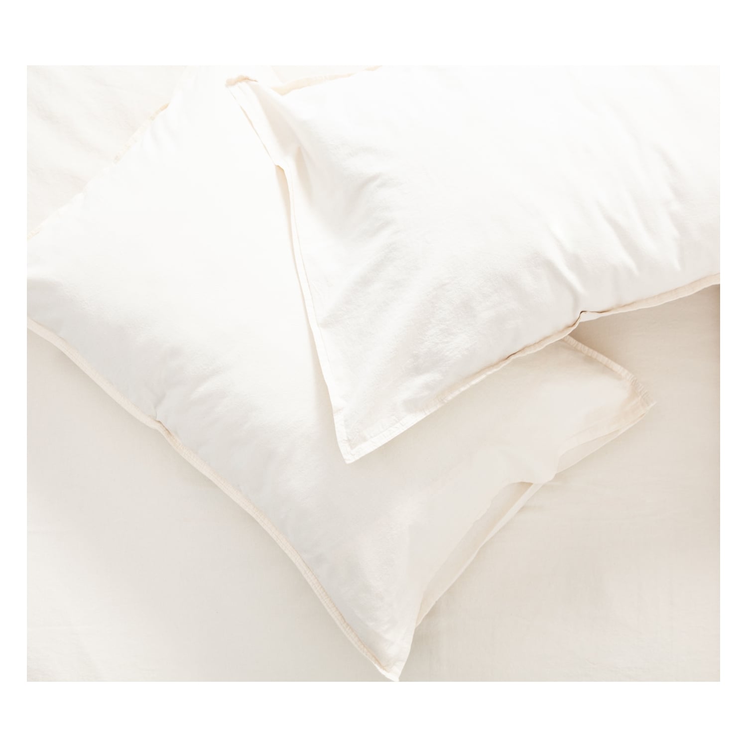 SOHO 2'Lİ YASTIK KILIFI EKRU 50X70