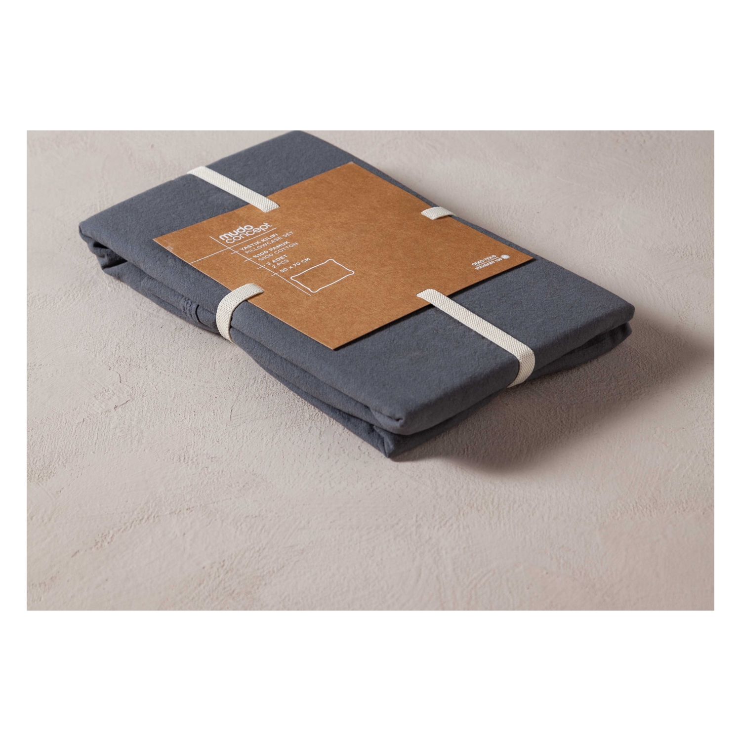 SOHO 2'Lİ YASTIK KILIFI ANTRASİT 50X70