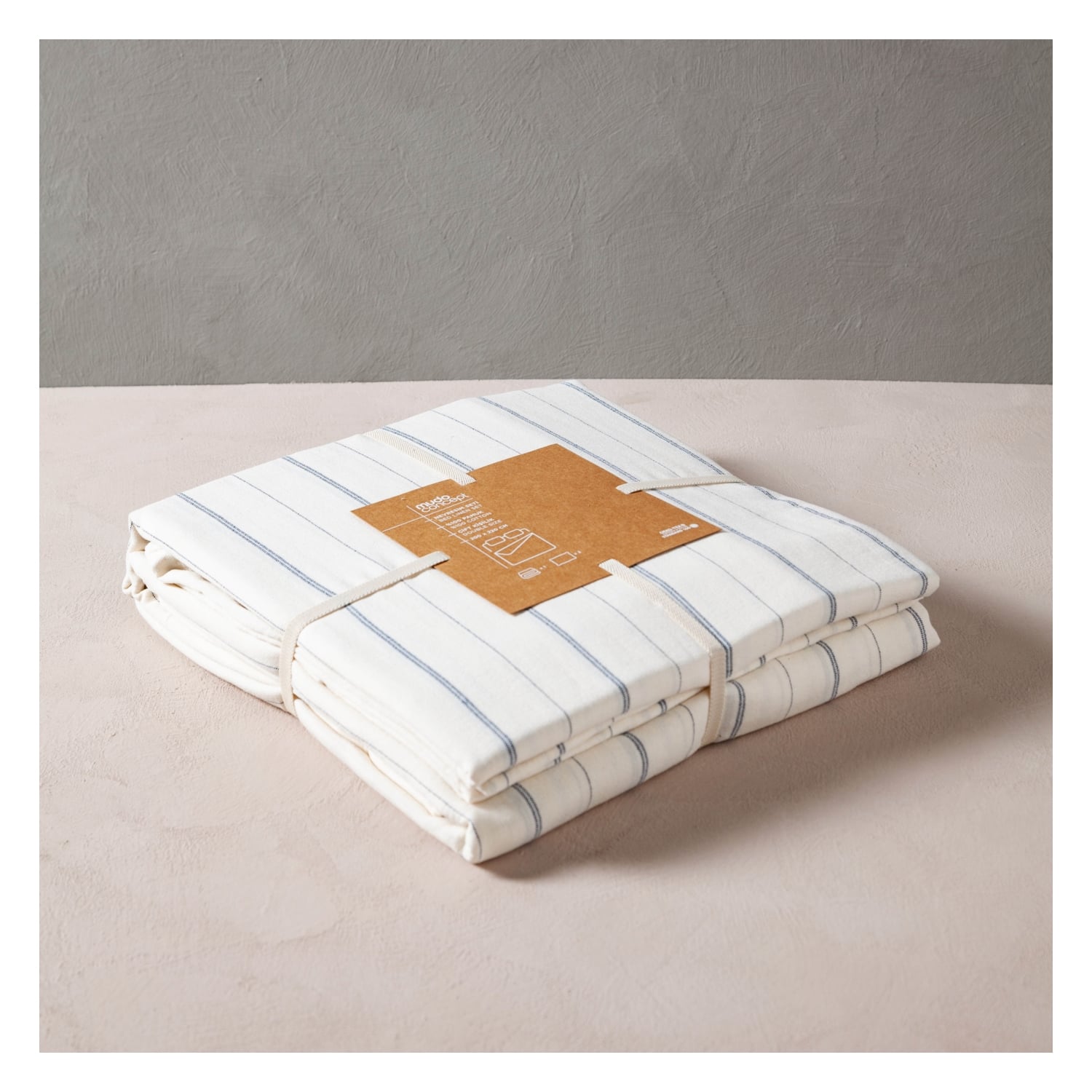 KADE NEVRESİM SETİ ÇİFT KİŞİLİK EKRU 200X220