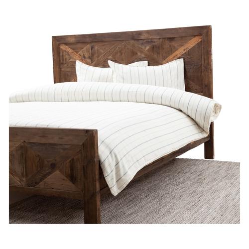  KADE NEVRESİM SETİ ÇİFT KİŞİLİK EKRU 200X220