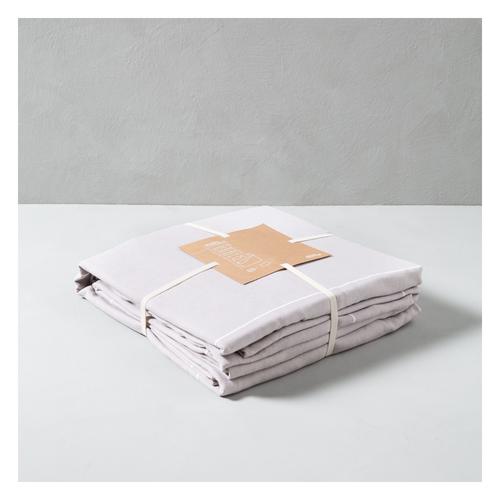  KADE NEVRESİM SETİ ÇİFT KİŞİLİK AÇIK GRİ 200X220