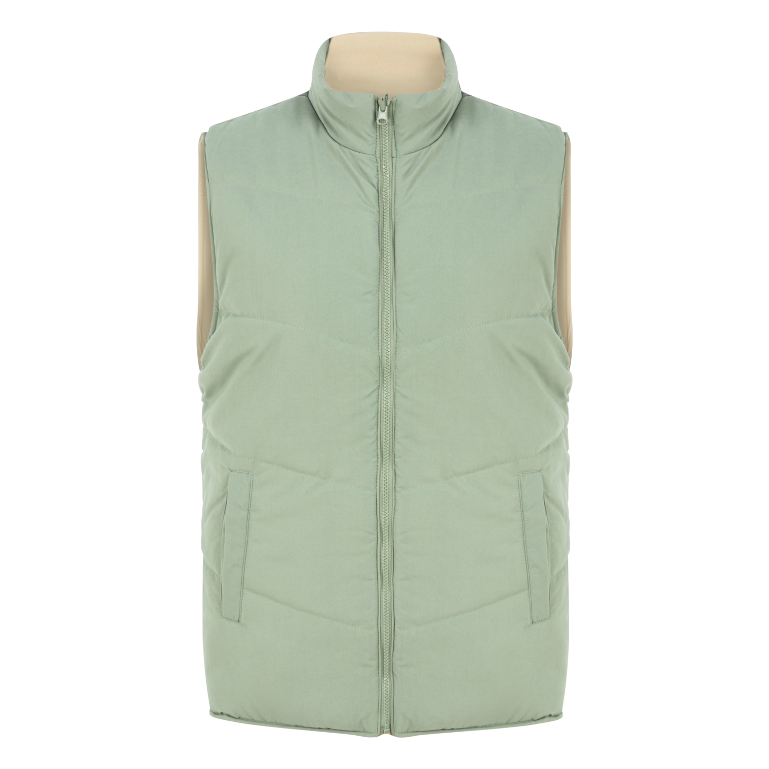 ÇİFT TARAFLI DİK YAKA ŞİŞME YELEK