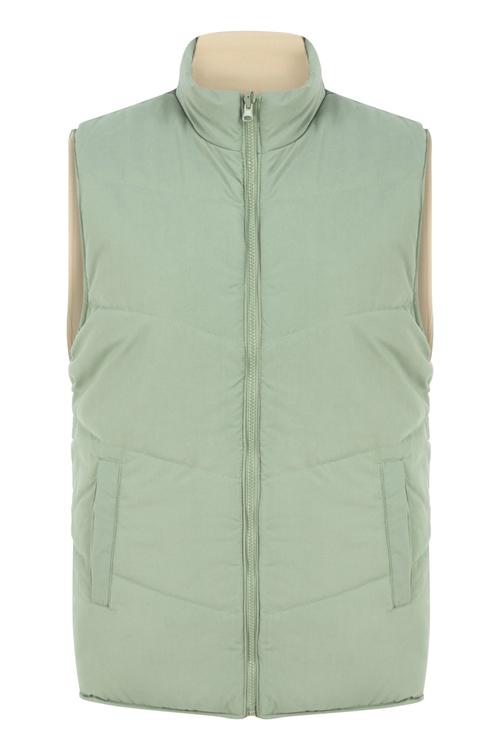  ÇİFT TARAFLI DİK YAKA ŞİŞME YELEK