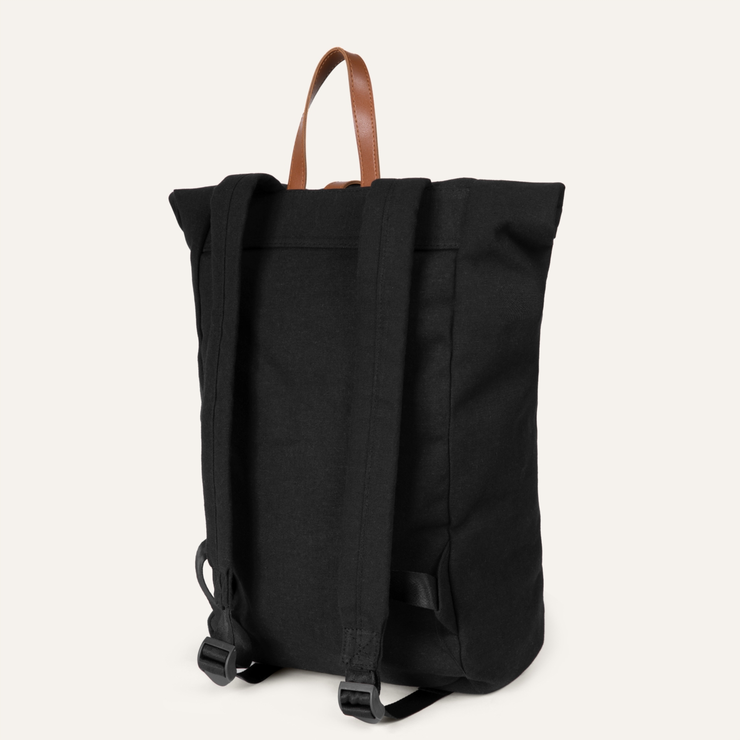 KONTRAST KAPAKLI KUMAŞ SIRT ÇANTASI