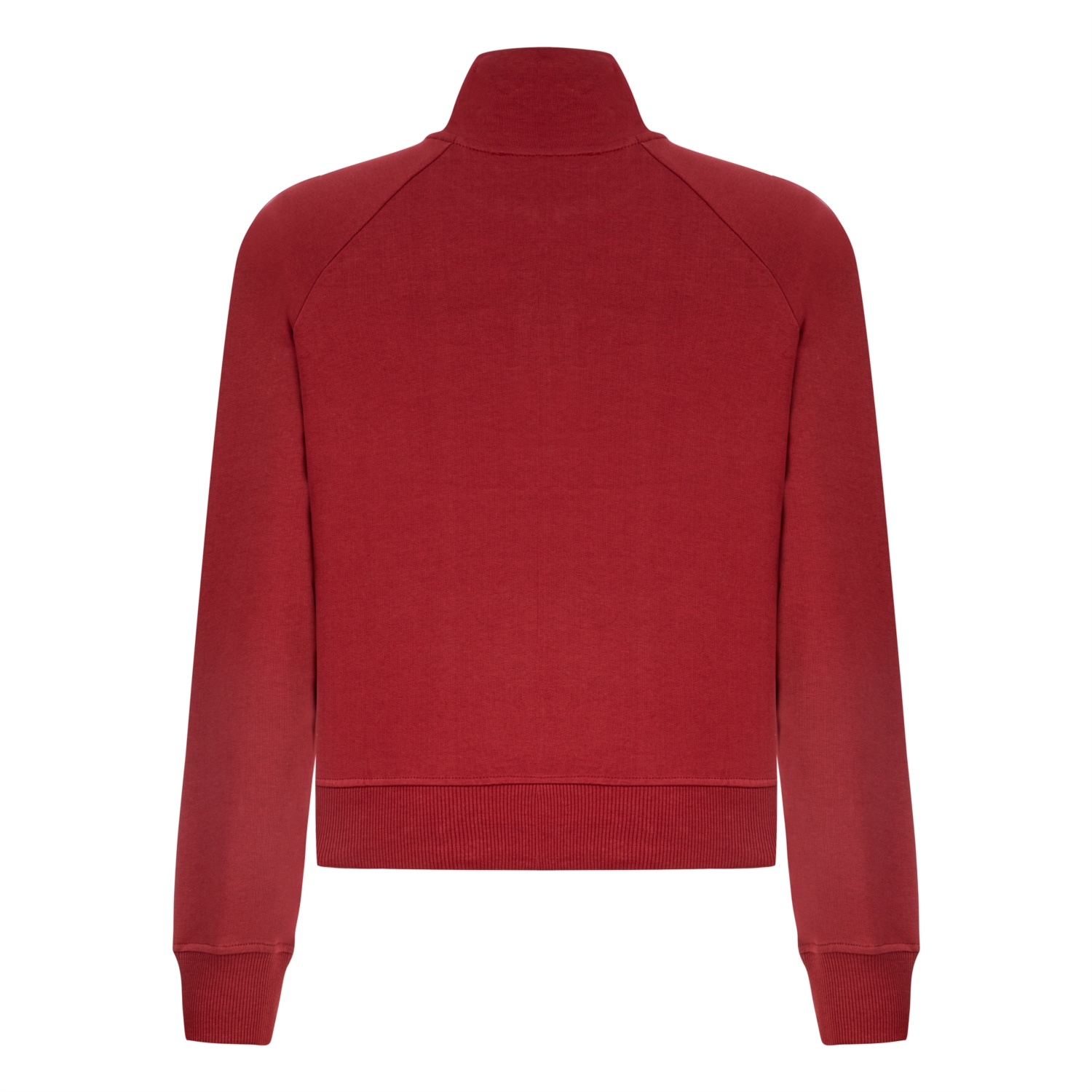 DİK YAKA FERMUARLI SWEATSHIRT